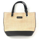 Nanette Lepore NANETTE LAPORE Raffia Small Handle Bag Photo 0