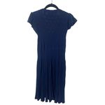 Anthropologie Sparrow SZ S navy blue textured, long sweater dress Photo 1
