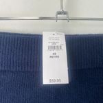 Gap CashSoft Skirt NWT Mini Ribbed Knit Flared Navy XS Petite New Preppy Photo 5