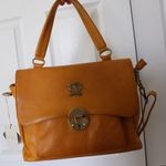 Pratesi Firenze Italian Leather Satchel Photo 1