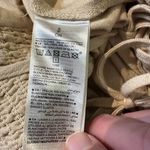 Old Navy  Sleeveless Linen Blend Cropped Twist Front Smocked‎ Jumpsuit Womens S Photo 9