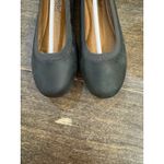 Josef Seibel Size 36 US 5.5 Black Pippa 33 Leather Ballet Flats Distressed Photo 2