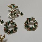 Lot Of 3 Earrings Pierced Christmas Holiday Photo 8