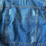 THREAD & SUPPLY BLUE CROPPED DENIM JACKET Sz M Size M Photo 5