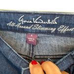 Gloria Vanderbilt NWTGloria Vanderbilt Beaded Blue Capri Jeans Sz 6 Photo 10
