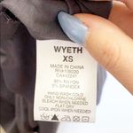 Wyeth Gray V Neck Knot Gathered Front Mini Dress Size XS Photo 8