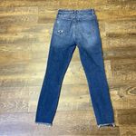 Abercrombie & Fitch High Rise Super Skinny Ankle Jeans 27/4R Curve Love Button Photo 5