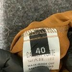 New Daniela Corte High Rise Skinny Trousers Brown Scuba Stretch Size 10 EU 40 Photo 3