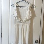 Alythea  Peoples Nation White Romper Medium NWT Photo 5