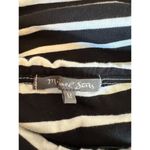 Michael Stars  Black and White Striped Tube Top Size Medium - MADE IN USA Photo 3