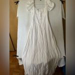 Princess Polly  “Summer Song” White Maxi Dress Puff Sleeve Corset Style NWOT Photo 3
