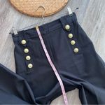 Derek Lam  10 Crosby Delos Cropped Wide-Leg Sailor Pants in black womens size‎ 4 Photo 4