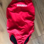 Watermen Racer Tank Elite Women's Swimsuit with GUARD+ Red Size 38 Photo 1