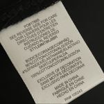 Bobeau Top Shirt Tunic Ruffle Bell Sleeve Crocheted Peasant Romantic Black Photo 11