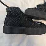 Maison Martin Margiela Black Sparkle Sneakers Size 5 Photo 8