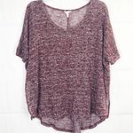 Aeropostale Short Sleeve High-Low Oversized Top Size XS Casual Loungewear Photo 0