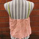 💜Striped embroidered crop top Size XS Photo 1