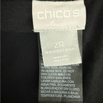 Chico's Chico’s Travelers Pull On Straight Leg Pants Wrinkle Free Size 12/14 Chico’s 2 Photo 3