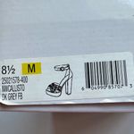 Nine West  RHINESTONES Callisto Platform Velvet Dress Sandal Gray/Silver 8.5 NEW Photo 10