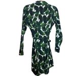 Milly Banana Leaf West Long Sleeve Mini Shirt Dress Women’s Size 4 Photo 5