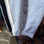 PINK - Victoria's Secret VS PINK Collegiate Grey, Striped Logo Sweatpant Joggers Plus Size XXL Photo 5