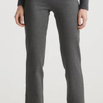 Quince  Ultra Stretch Ponte Straight Leg 4‎ Pocket charcoal small Pants workwear Photo 0