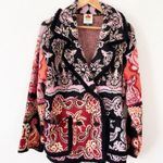 Farm Rio Sweet Mermaids Knit Jacket in Multicolor Photo 0