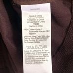 Madewell NWT  Val Waffle-Knit Relaxed V-Neck Top in Deep Purple Photo 4