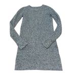 Current/Elliott  Heathered Gray Knit Long Sleeve Mini Dress Casual Sz 2/4‎ Photo 5
