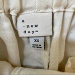 A New Day cream paper bag high rise ankle pants Photo 4