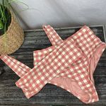 Ris-k  Plaid Gingham 2 Piece Bikini Swim Suit M Photo 2