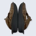 Alegria Shiny Bronze Brown Patent Leather Buckle Slide Mule ALG-126 35 5 5.5 Photo 5