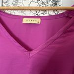 STARK dolman sleeve magenta satin blouse Purple Photo 7