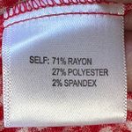 Jane and Delancey  Red Gingham Button-Up Top Size XL‎ NWT Photo 4