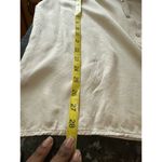 J.Jill Oversized Split Neck Top Blouse Button Down Sz L Cream Office Basic Photo 8