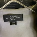 Tahari  Belted Pinstripe Blazer Dress 10P Photo 3