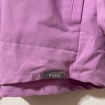 FIGS  Lavender Long Sleeve Rafaela Top Size Small Scrub Photo 5
