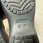 Crocs Women’s Kadee Flat Slingback Casual Flat Shoes Lightweight in Black 10 Photo 11