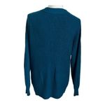 American Eagle  Outfitters Blue Crew Neck Oversize Knit Sweater Pullover Size S Photo 1