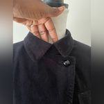 Talbots  Velvet Blazer Single Breasted Size 10 Dark Academia Goth Office Siren Photo 2