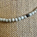KIRG howlite and sterling silver choker necklace Photo 1