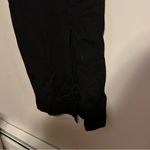 Socialite  Dress Midi Black Slit Sleeveless Tank Cocktail Formal Neutral Photo 2