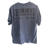 Taylor Swift  Blue Eras Tour Tee, Size Large Photo 1