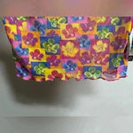 No Boundaries NWT | 90s  Floral Swim Cover Crop Top | Women’s M Photo 4