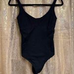 Abercrombie & Fitch  Black Soft Stretchy Tank Top Bodysuit Small Photo 0
