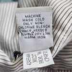 Banana Republic Cream Pinstripe Wrap Skirt Size 0 Preppy Mini Skirt Photo 7