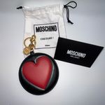 Moschino  Red Heart Purse or Key Charm Photo 1