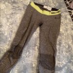 Nike Pro seamless legging stretch dri fit grey gym Photo 2