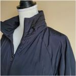 PINK - Victoria's Secret  BLACK ANORAK HOODIE SIZE L/XL NWT Photo 3