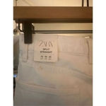ZARA Split Straight Mid Rise Full Length Size 00 NWT Photo 4
